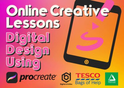 Online Creative & Digital Lessons – Digital Design Using Procreate